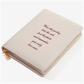 Write You Own Personalized Leatherette Bifold Jewelry Case  - 57467