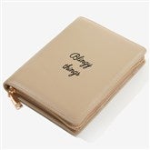 Write You Own Personalized Leatherette Bifold Jewelry Case  - 57467
