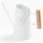 Laurel Initial Personalized Metal Watering Can  - 57601