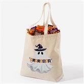 Ghost Town Cuties Personalized Halloween Canvas Tote Bags - 57726