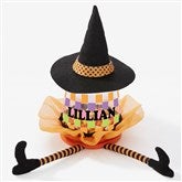 Checker Name Personalized Halloween Candy Jar - 57828
