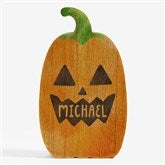 Build Your Own Jack-O-Lantern Personalized Wooden Pumpkin - 57870