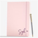 Trendy Script Personalized Pocket Journal  - 57911