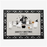 Ghostly Greetings Personalized Doormat - 57940