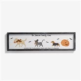 Halloween Paws Personalized Wall Art    - 58154