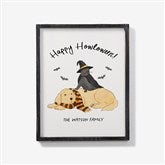 Halloween Paws Personalized Wall Art    - 58154