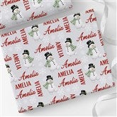 Storybook Christmas Personalized Wrapping Paper - 58249