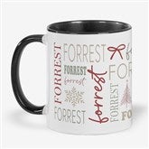 Personalized Holiday Repeating Name Mug by Jessie James Decker  - 58751