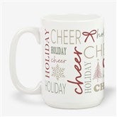 Personalized Holiday Repeating Name Mug by Jessie James Decker  - 58751