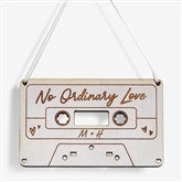 Cassette Tape Personalized Wood Ornament - 58784