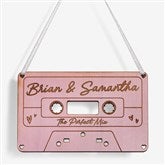 Cassette Tape Personalized Wood Ornament - 58784