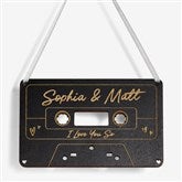 Cassette Tape Personalized Wood Ornament - 58784