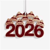 2026 Personalized Wood Ornament - 59194