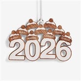 2026 Personalized Wood Ornament - 59194