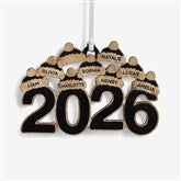 2026 Personalized Wood Ornament - 59194