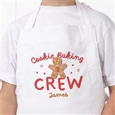 Gingerbread Wishes Personalized Kids Apron - 59212