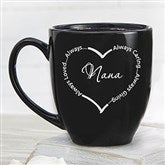 14 oz. Black Ceramic Mug