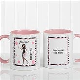 11 oz. Pink Mug