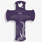 Confirmation Gifts - Personalized Wall Cross Keepsake - 8129