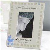 Personalized Grandparent Picture Frame - New Grandbaby - 8653