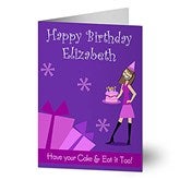 Vertical Greeting Card