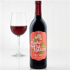 Personalized Valentine's Day Wine Bottle Labels - Love Potion - 16506