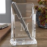 Personalized Acrylic Pen & Pencil Holder - Initially Yours - 16519