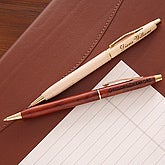 Engraved Wooden Executive Pen - 1652