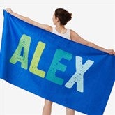 Personalized Kids Beach Towel - All Mine! - 16528