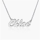 Personalized Name Necklace - Contemporary Script - 16555D