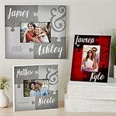 Missing Piece To My Heart Personalized Picture Frame - 16579