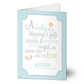 Personalized Baby Greeting Card - I Am Special - 16610