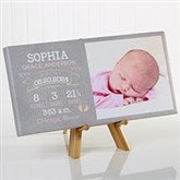 Personalized Baby Photo Canvas Print - I Am Special Birth Info - 16633