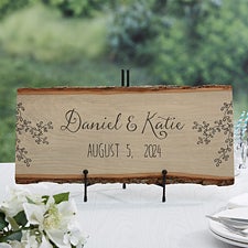 Personalized Basswood Plank Sign - Write Your Own - 16639