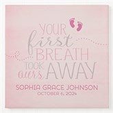 Personalized Baby Wall Art - You Took Our Breath Away - 16676