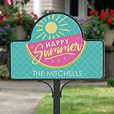 Personalized Summer Garden Stake & Sign - Simply Summer - 16757