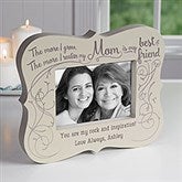 Personalized 5x7 Picture Frame Block - Best Friend Mom - 16761