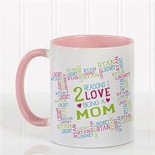 Personalized Ladies Coffee Mugs - Reasons Why - 16763
