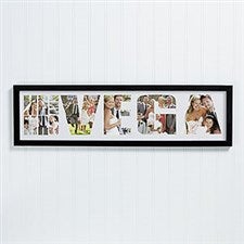 Personalized Wedding Photo Collage Frame - Mr. & Mrs. - 16766