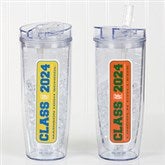 Personalized Graduation Acrylic Insulated Tumbler - Class Of - 16771