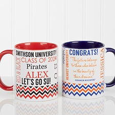 Personalized Graduation Coffee Mug - School Memories - 16775