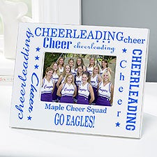 Personalized Cheerleading Photo Frame  - 1679