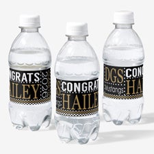 Personalized Water Bottle Labels - Graduation Party - 16794