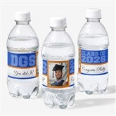 Personalized Photo Water Bottle Labels for Graduation - 16797