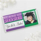 Personalized Photo Graduation Candy Bar Wrappers - Class Of - 16798