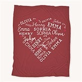 Personalized Blankets - Close To Her Heart - 16802