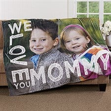 Personalized Photo Blankets - Loving Her - 16803