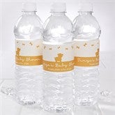 Personalized Baby Shower Water Bottle Labels - Zoo Animals - 16816
