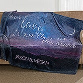 Personalized Couple Blankets - Love Written In The Stars - 16844