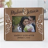 Personalized Mini Rustic Wedding Favor Frames - 16847